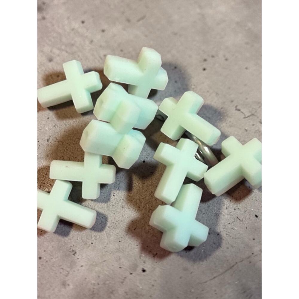 Mint Silicone Crosses | Lot of 100